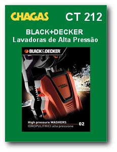 CT 212 - BLACK + DECKER - LAVADORAS DE ALTA PRESSÃO