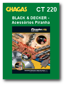 CT 220 - BLACK & DECKER - ACESS.PIRANHA
