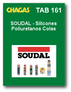 TB 161 - SOUDAL - Silicones-Poliuretanos-Colas