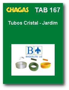 TB 167 - Tubos Cristal - Jardim