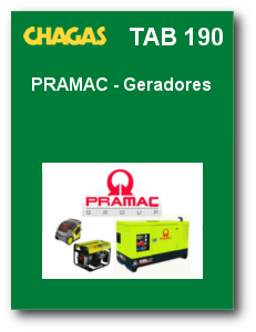 TB 190 - PRAMAC - Geradores
