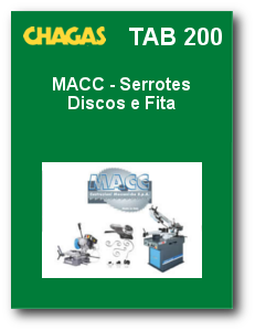 TB 200 - MACC - Serrotes Discos e Fita