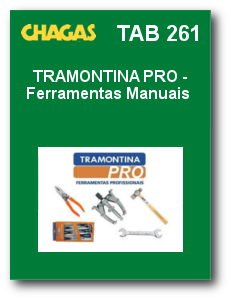 TB 261 - TRAMONTINA PRO - Ferramentas Manuais