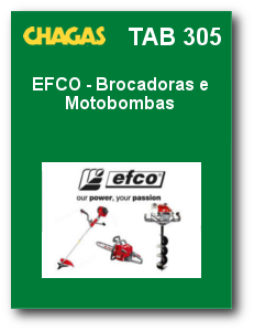 TB 305 - EFCO - Brocadoras e Motobombas
