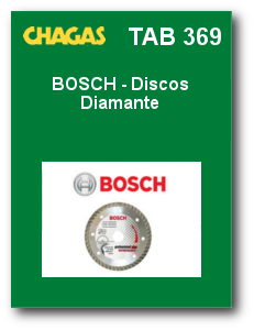 TB 369 - BOSCH - Discos Diamante