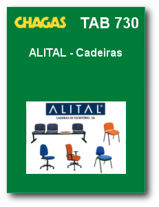 TB 730 - ALITAL - Cadeiras