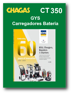 CT 350 - GYS - CARREGADORES BATERIA