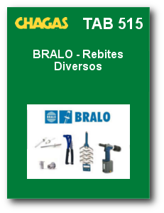 TB 515 - BRALO - Rebites Diversos