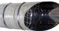 SAIDA LATERAL         INOX 125MM