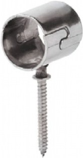 ABRACAD.SIMPLES ACO INOX   22 MM