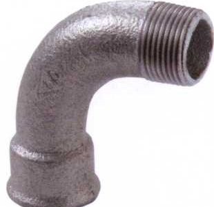 CURVA M/F 90o GALVANIZADA      2″  F001