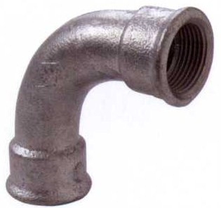 CURVA FEMEA 90o GALVANIZADA 1.1/4″ F002