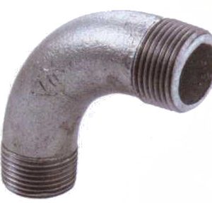 CURVA MACHO 90o GALVANIZADA   3/8" F003