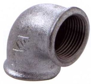 JOELHO SIMPL.90o GALVANIZADO   2″  F090