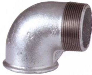 JOELHO M/F 90o GALVANIZADO     1″  F092