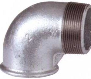 JOELHO M/F 90o GALVANIZADO     4"  F092