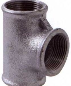 TE SIMPLES 90o GALVANIZADO     1″  F130
