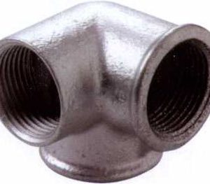 JOELHO 3 VIAS GALVANIZADO     3/8" F221&