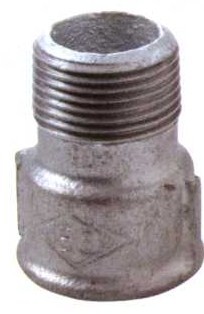 UNIAO M/F SIMPLES GALVANIZADO   1″  F529