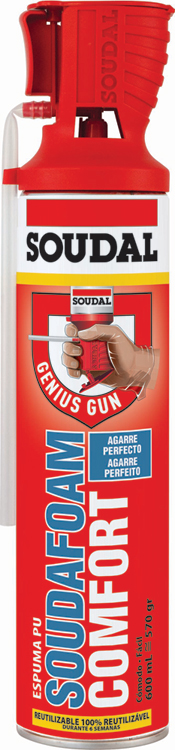 123921 ESPUMA SOUDA.COMFORT 600ML&