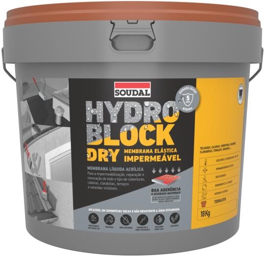 HYDROBLOCK DRY (SECO) TERRAC.5KG