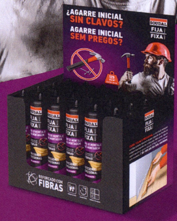 EXPOSITOR VAZIO FIXA MAIS BALCAO&