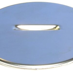 TAMPA INOX ROSCADA       90 MM