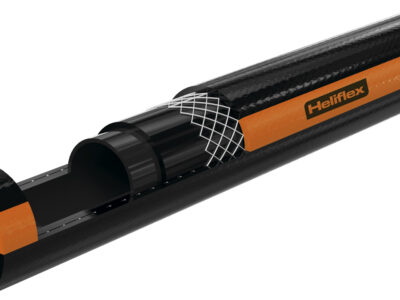 TUBO P/GAS PRETO DIAM8x18MM RL25M
