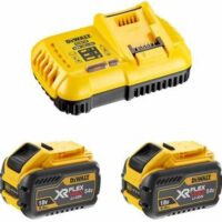 DCB118X2 CARREG.+2BAT.54/18V 9AH