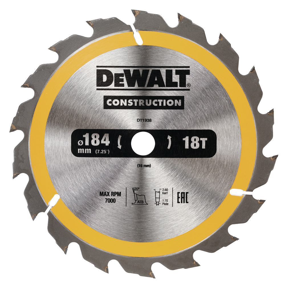 DISCO P/MAD. 184x16MM-18D DT1938