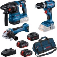 0615A5004C 18V GBH+GSB+GWS+CR+3BAT&