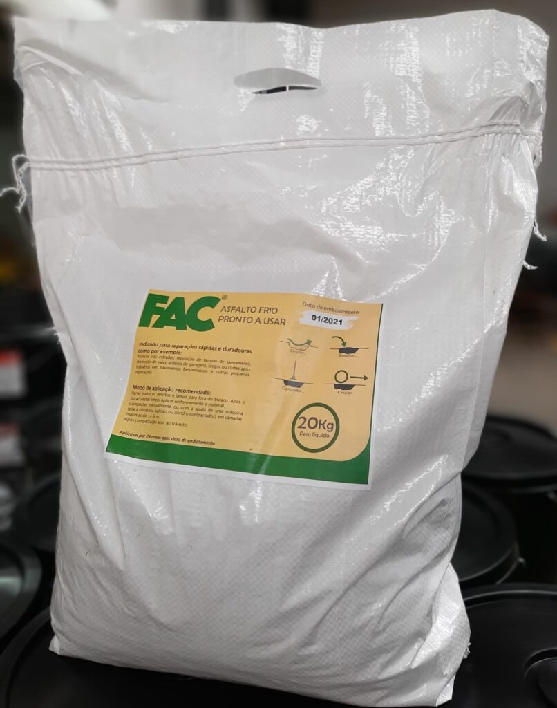ASFALTO FRIO “FAC”  (SACO  20KG)$