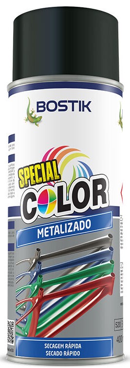SPRAY C/EFEITO METAL/PRATA  400ML