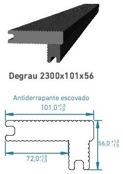 DEU22230 DEGRAU 2300x101x56 REDW$