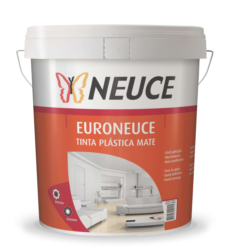 EURONEUCE TINTA PLAST.  BRANC.15L