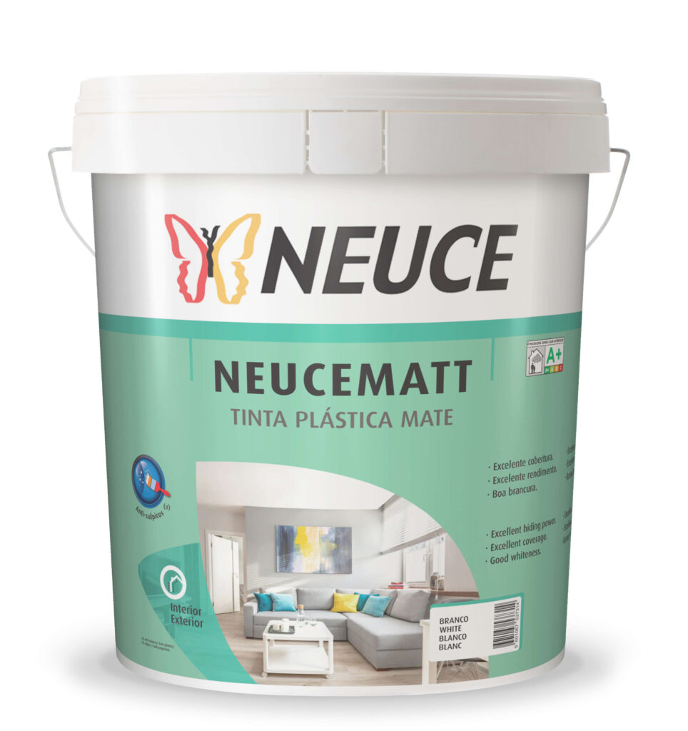 NEUCEMATT TINTA PL.MATE BRANC.15L