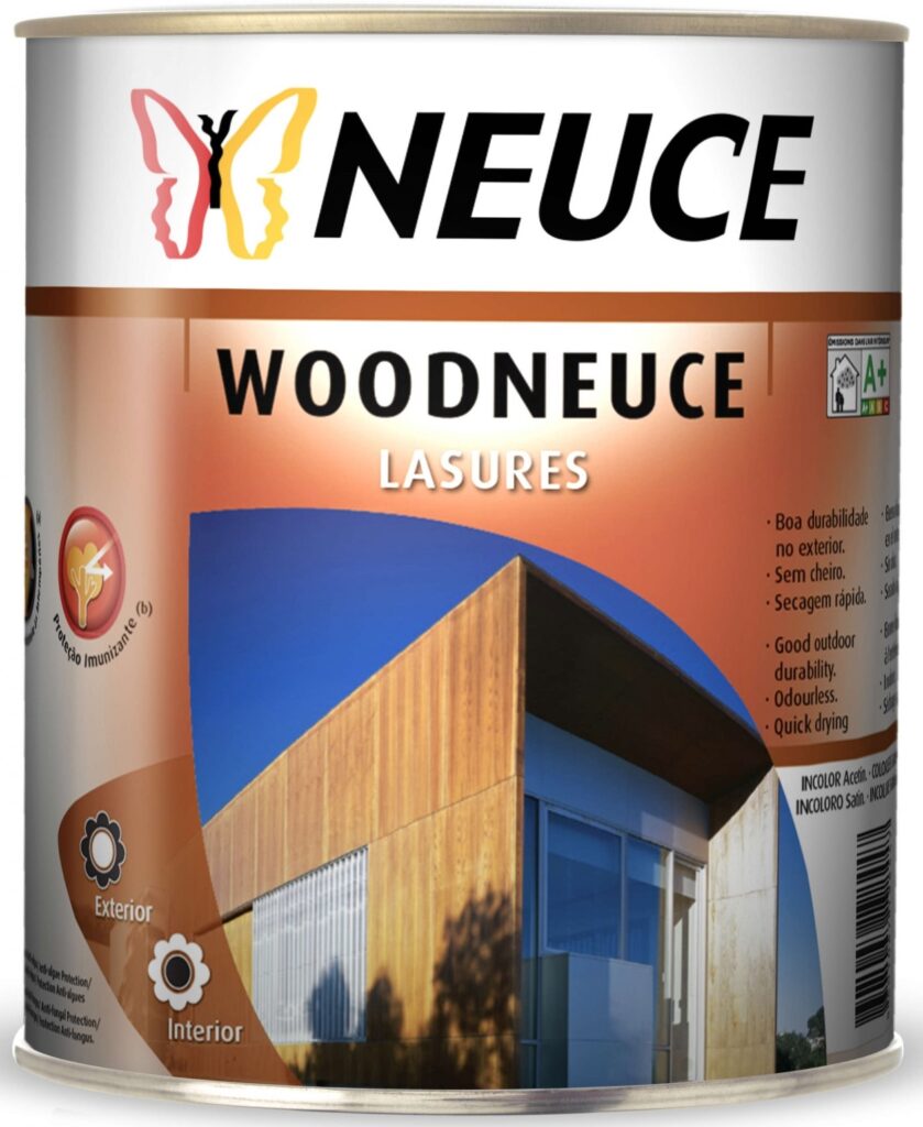 WOODNEUCE VERNIZ MATE INCOLOR 4LT