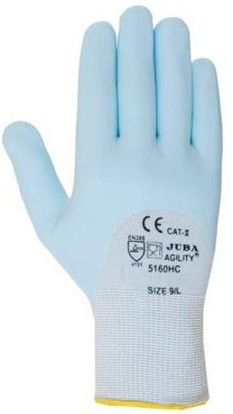 LUVA NITRIL AZUL U/GERA.5160HC/9