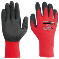 LUVA NYLON+NITRIL U/GR.H111801/8