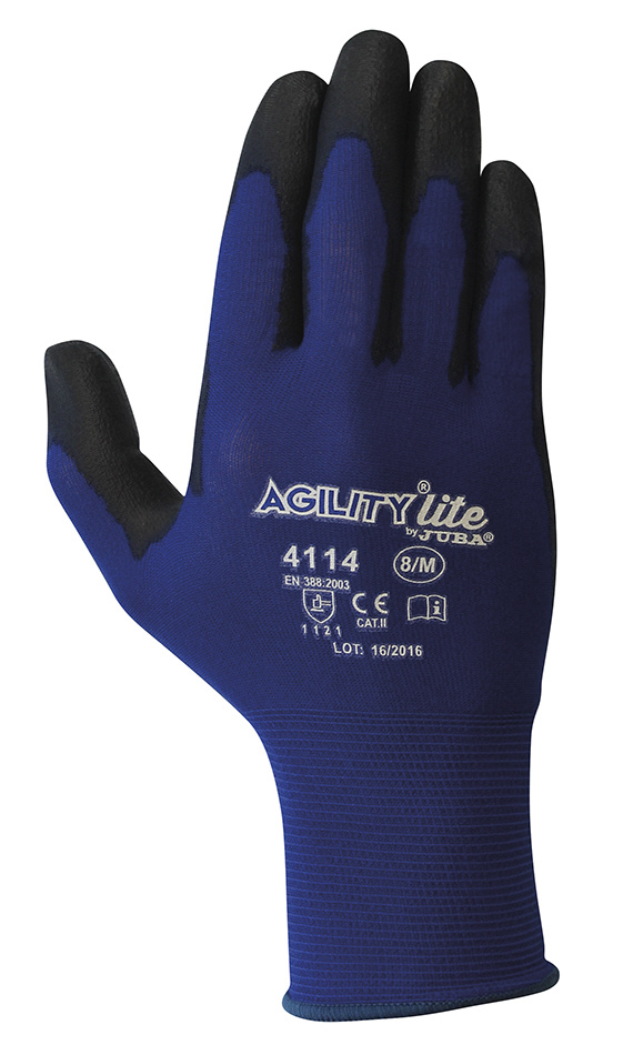LUVA NYLON+POLIUR.U/GER.H4114/9