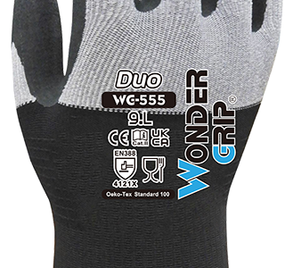 LUVA NITRILO       HWG555-DUO/11&