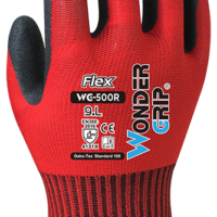 LUVA NITRILO     HWG500R-FLEX/8&