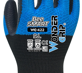 LUVA LATEX   HWG422-BEE-SMART/7