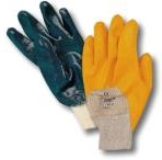 LUVA NITRIL AZUL P/ELAS.8001IB/9