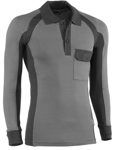 POLO MANGA COMPRIDA CINZ. 671/M #