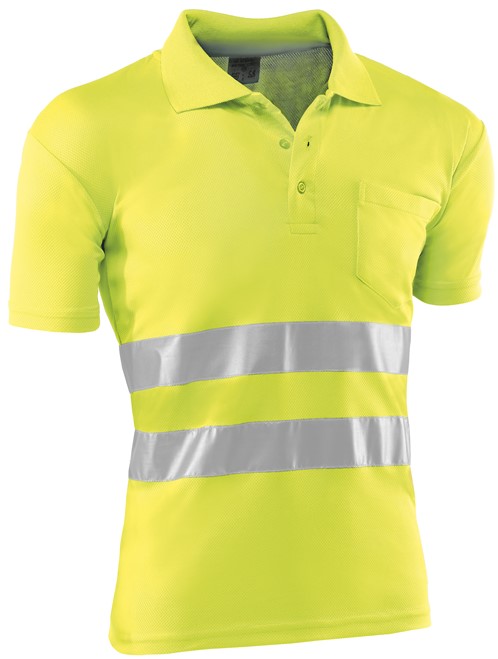 POLO MNG/CURTA REFLE.HV720 AMXXL#
