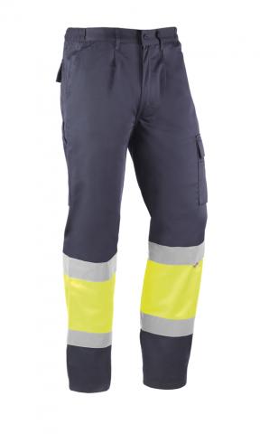 CALCAS TRABALH.REFLE.HV810 AZ/M #