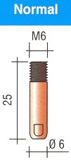 MD0008-08 BICO M6 P/PLUS15 D.0,8&