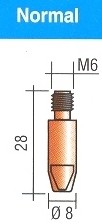 MD0009-08 BICO M6 P/PLUS25 D.0,8&