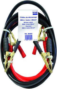564015 JG.2AL.CARR.BAT.25MM2 500A 3,0MT